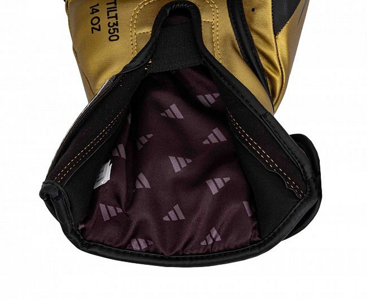 Перчатки боксерские Adidas Speed Tilt 350 SPD350VTG черно-золотой