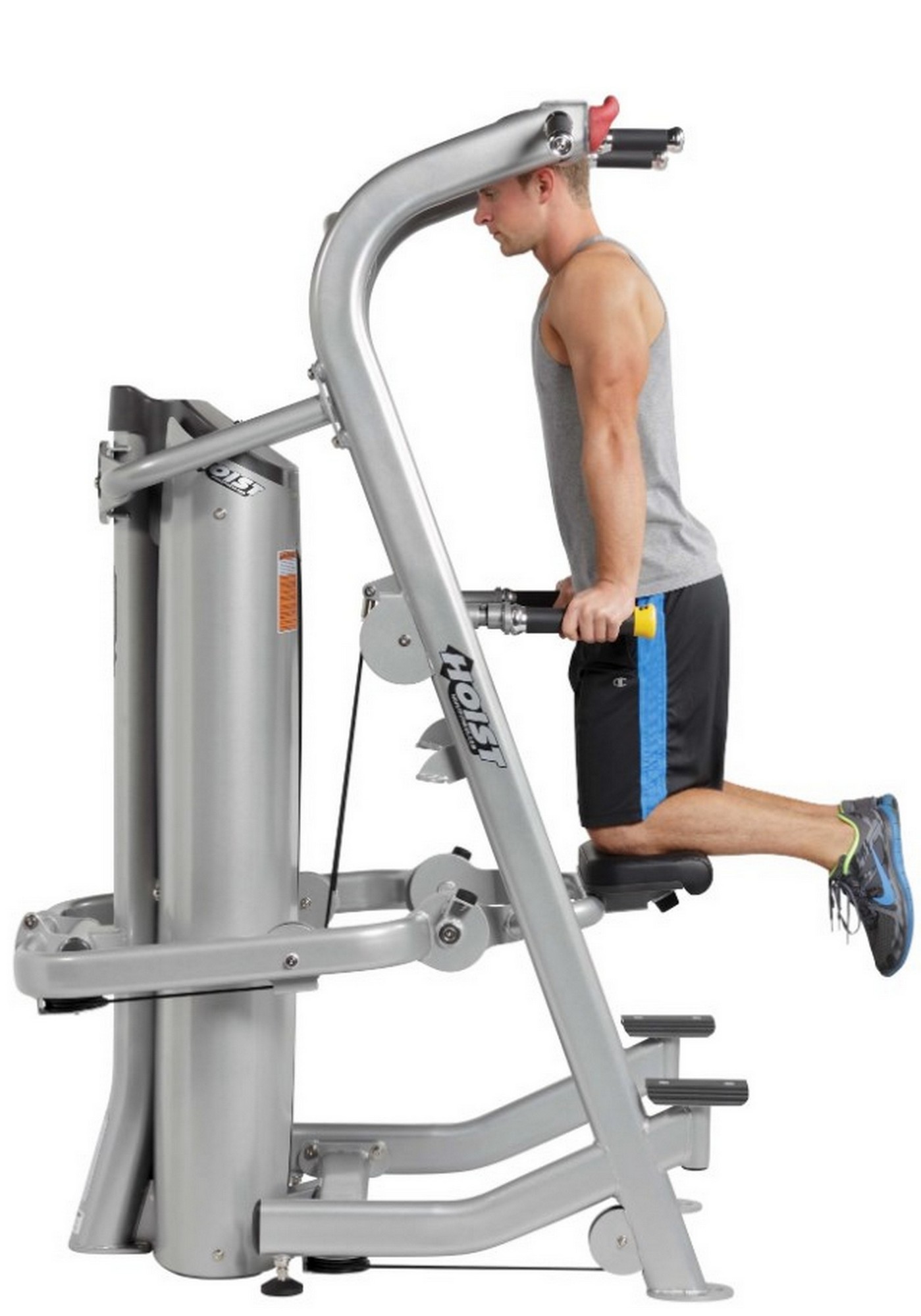 Hoist HD-3700: Подтягивание и Отжимание с противовесом