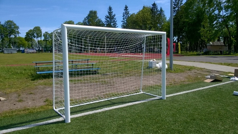 Ворота для мини-футбола алюм. свободностоящие SportWerk SpW-AG-300-1P (300x200)