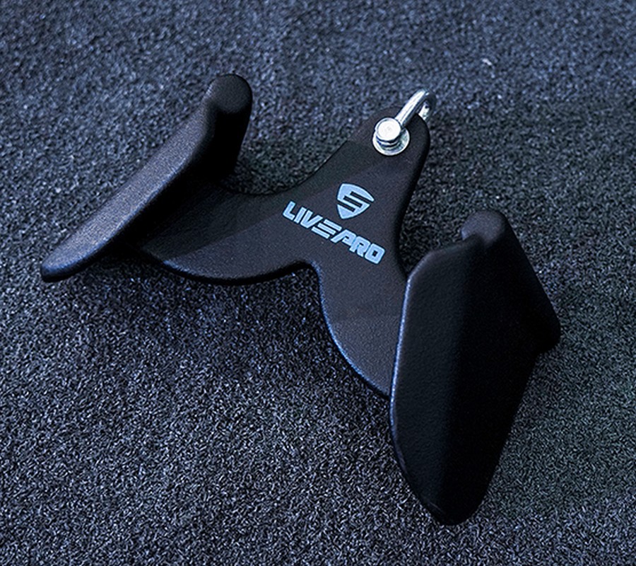 Гриф для тяги разведенным захватом Live Pro Pull Out Handle LP8323 | Premium Fitness