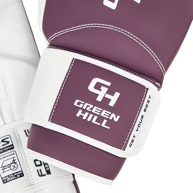 Боксерские перчатки Green Hill Force TRAINING CNBGKT-550 Фиолетово-белый