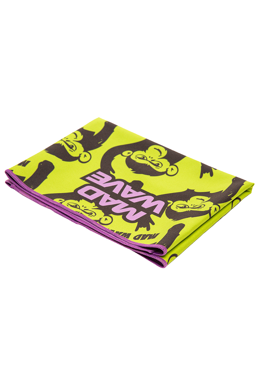 Полотенца Mad Wave Microfiber towel Monkeys M0764 16 0 10W зеленый