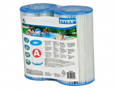 Картридж для фильтр-насосов Intex А (Блок из 2 шт), 28604, 28638, 28636 и хлоратора 28674 29002