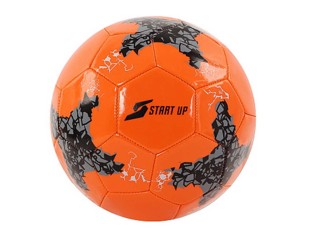 Мяч футбольный для отдыха Start Up E5125 р.5 оранжевый