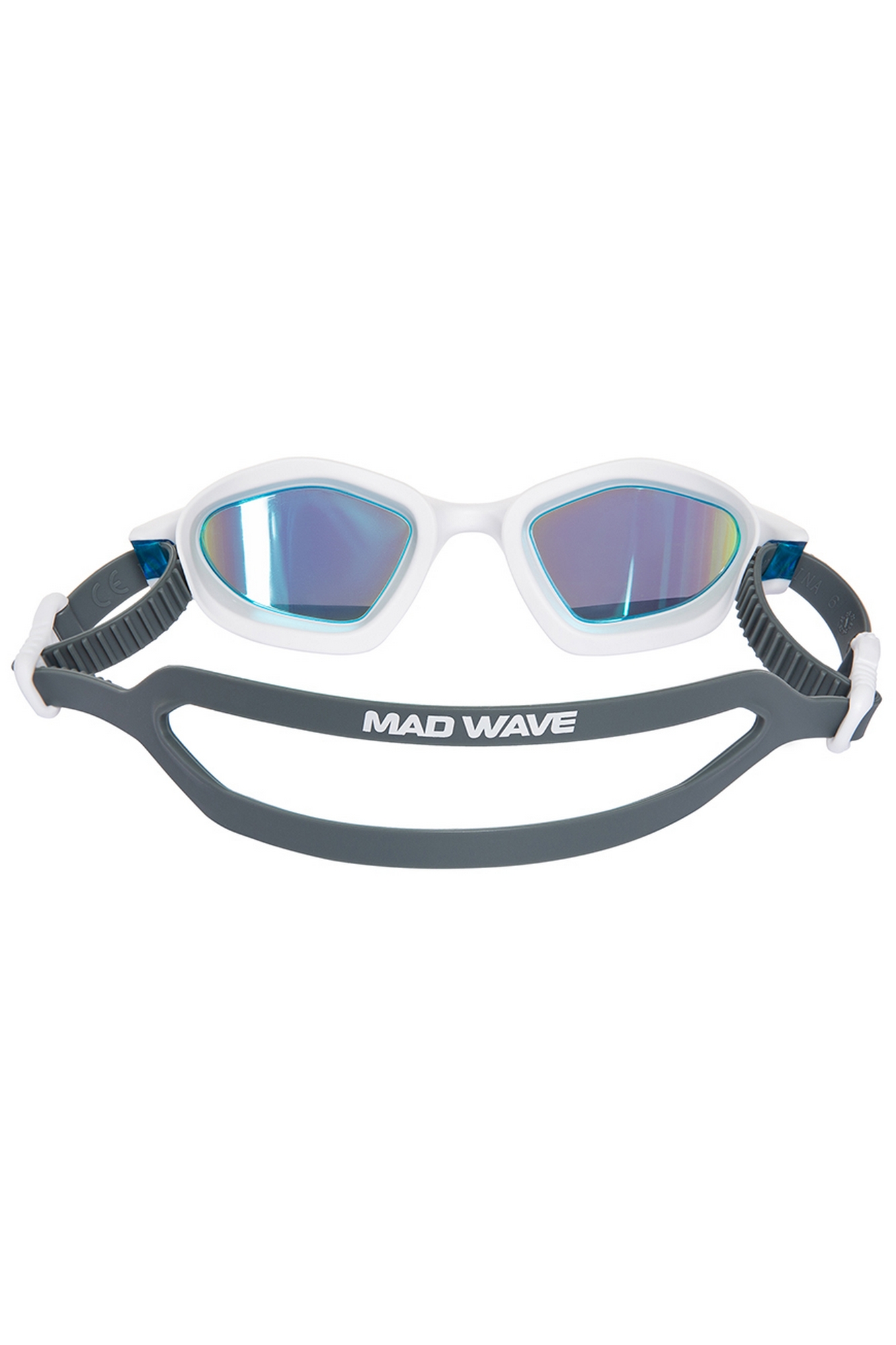 Очки для плавания Mad Wave Viper rainbow M0424 22 0 02W Белый