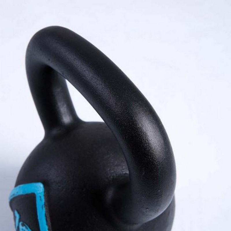 Чугунная гиря 6 кг Live Pro Solid Cast Iron Kettlebell LP8041-06 черный\синий