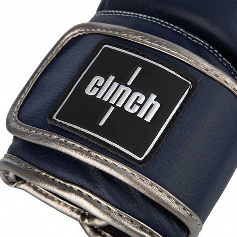 Перчатки боксерские Clinch Punch 2.0 C141 темносине-бронзовый