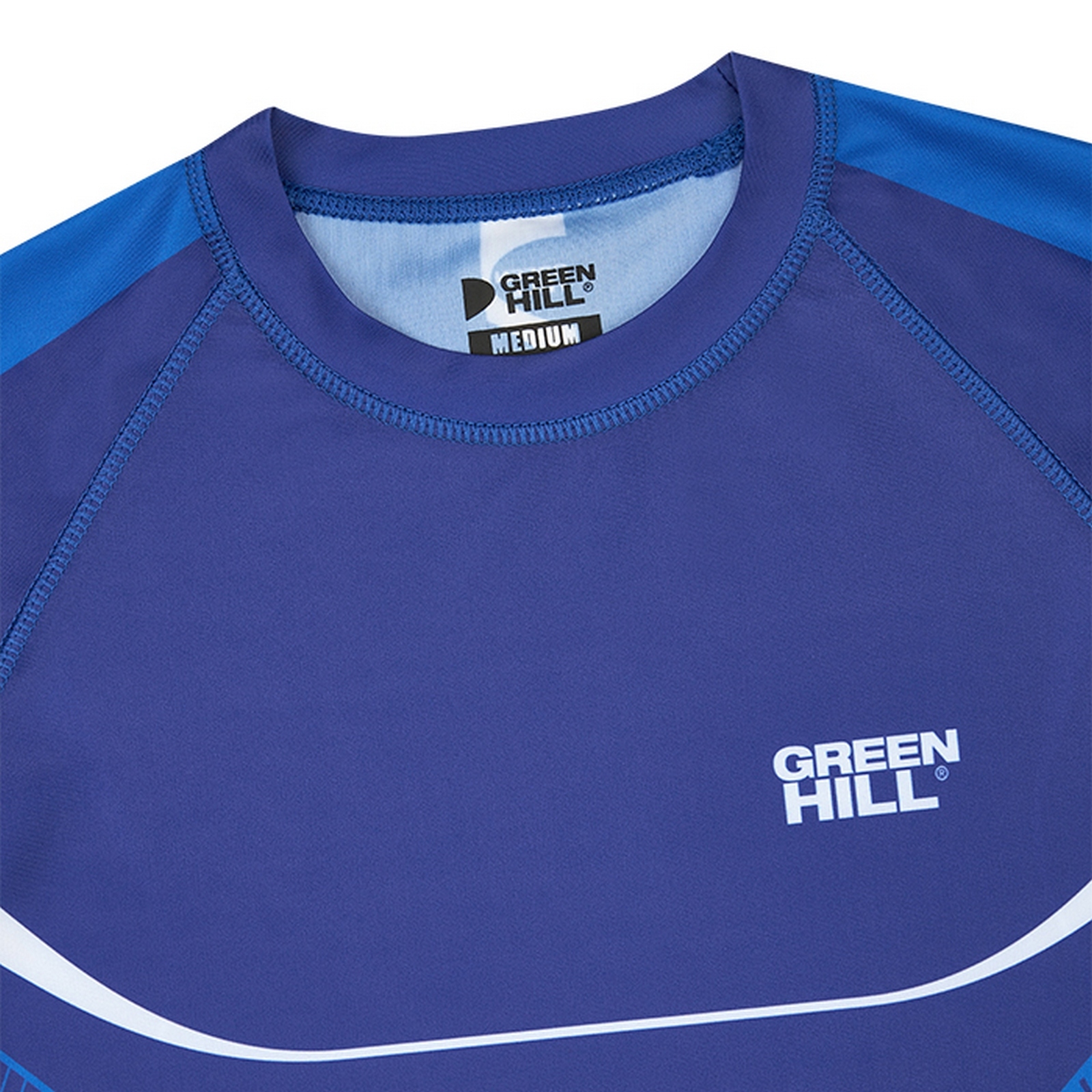 Рашгард Green Hill СОЮЗ ММА РОССИИ RGI-4023MMAU синий