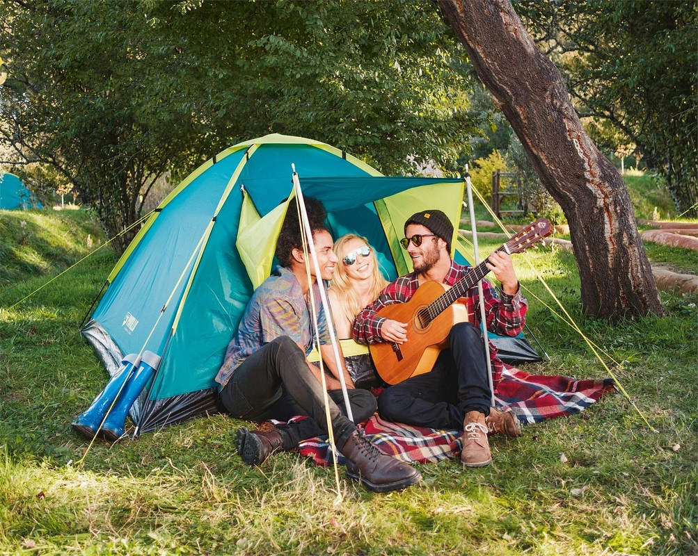 Палатка Coolground 3 Bestway 3-местная, 210x210x120см 68088
