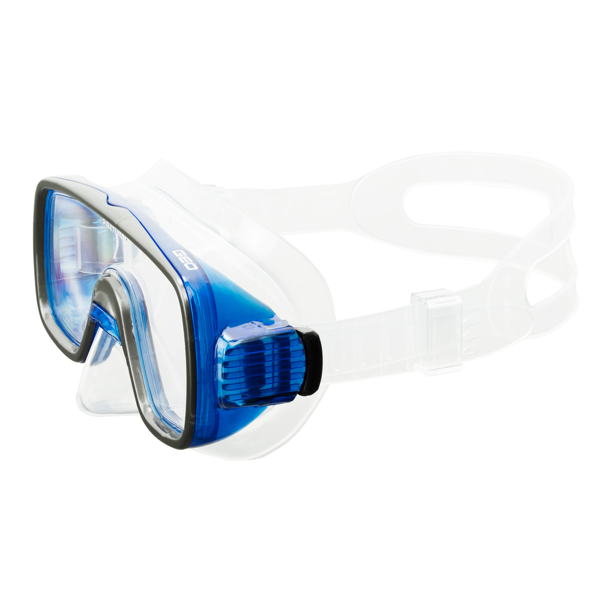 Маска для плавания детская Salvas Geo Jr Mask CA105S1BYSTH синий