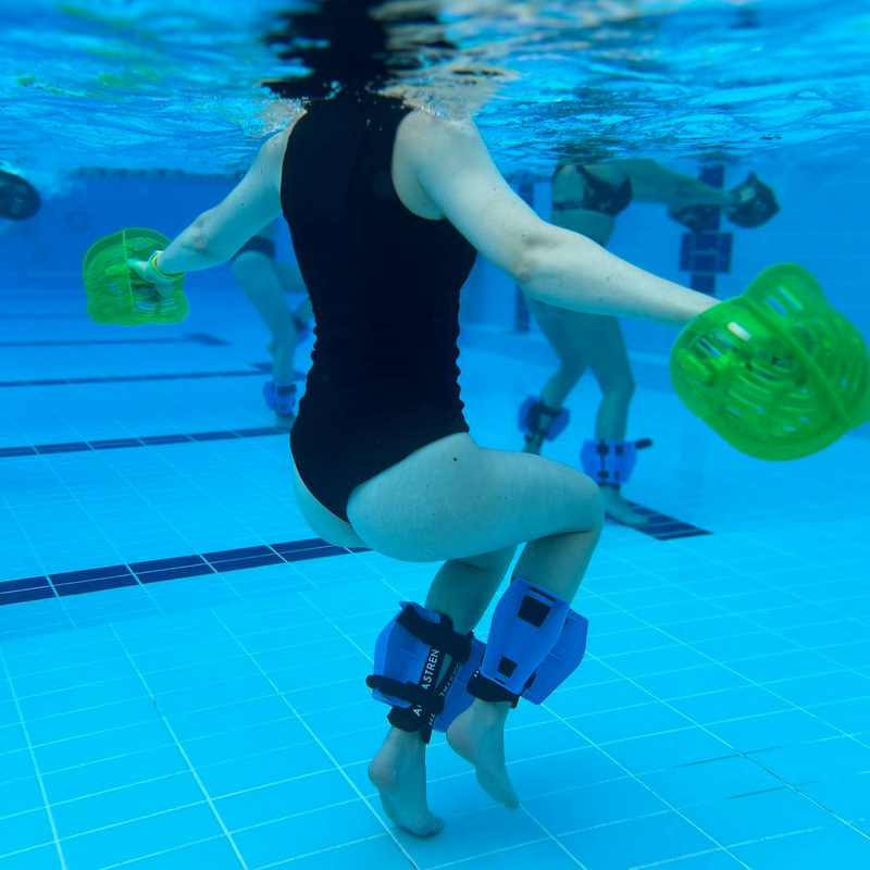 Силовые манжеты Hydrorevolution Aquastrength Fins HR\ASYF\00-00-00 высокое сопротивление, желтый