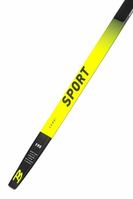 Лыжи спортивные STC Brados LS Yellow 2023 легкий спорт