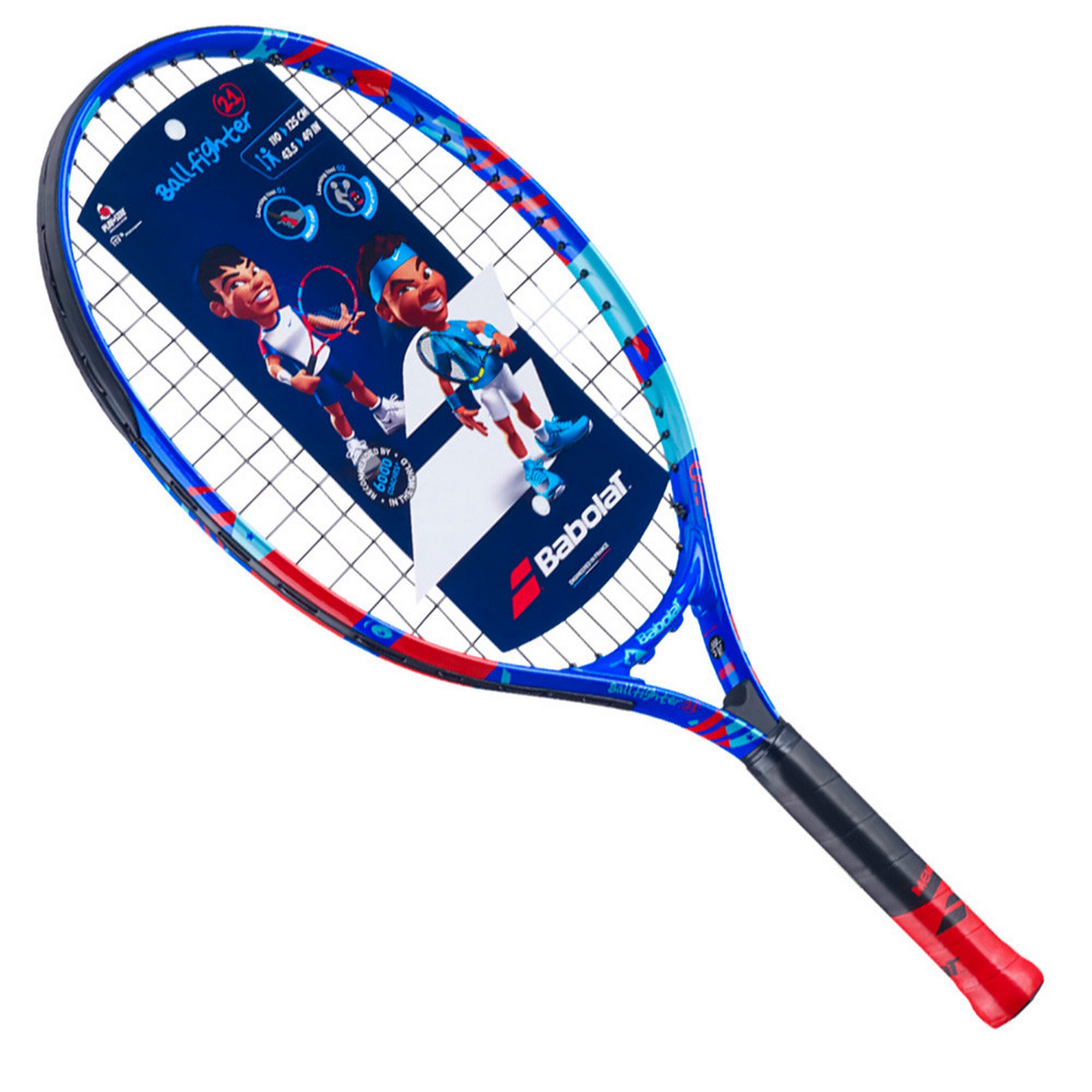 Ракетка для большого тенниса детская Babolat Ballfighter 21 Gr000 140480 сине-красный