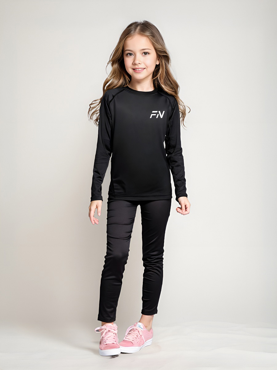 Детское термобелье (верх) FN Warm Kid KFN4051001-000 Black