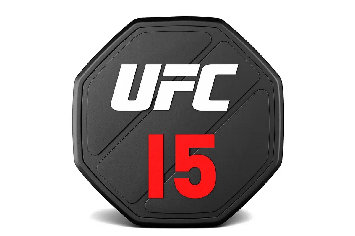 Комплект премиальных полиуретановых гантелей от 12 до 30кг (10пар) UFC UFC-DBPU-8310-8319
