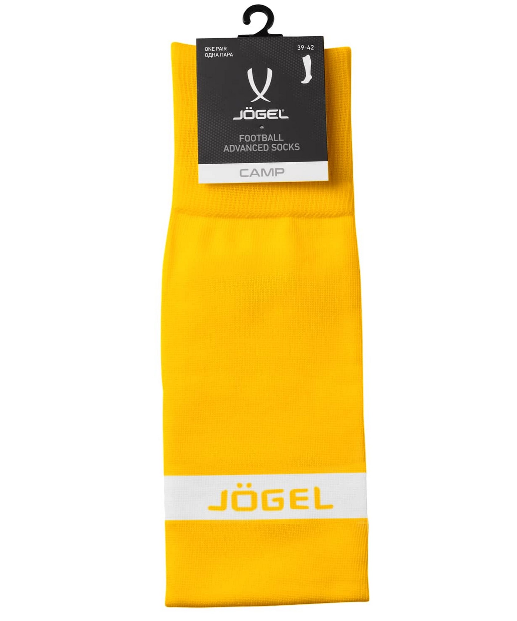 Гетры футбольные Jogel Camp Advanced Socks желтый\белый