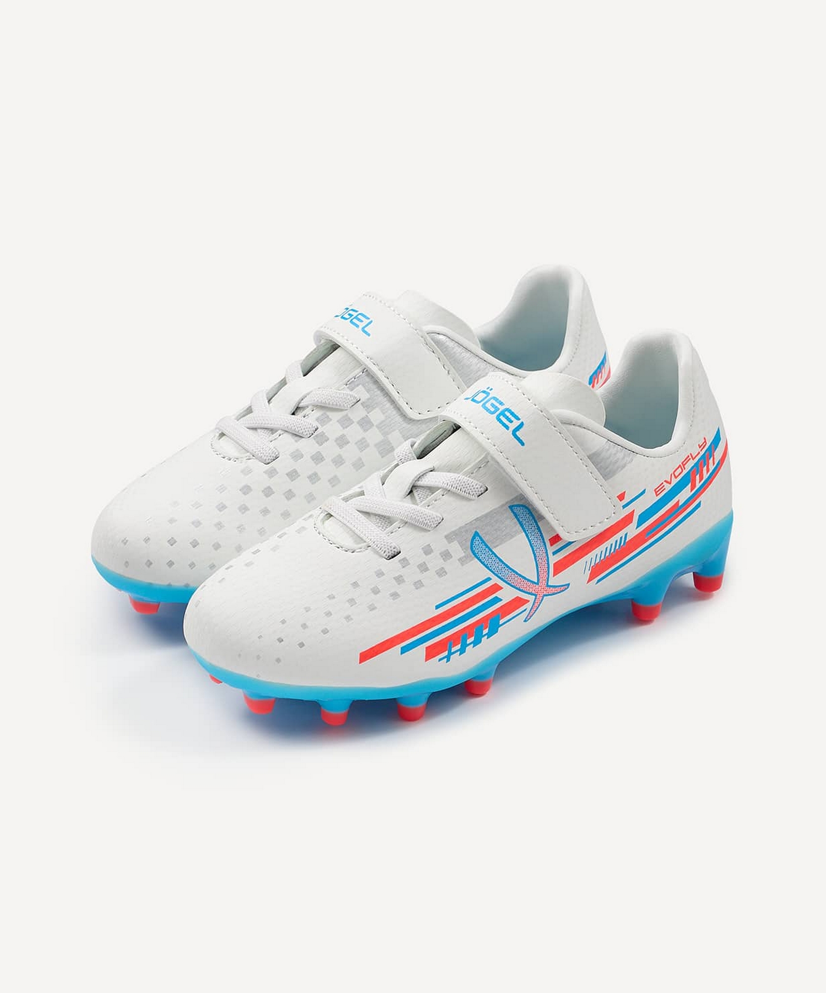 Бутсы футбольные Jogel Evofly FG Talant White\blue