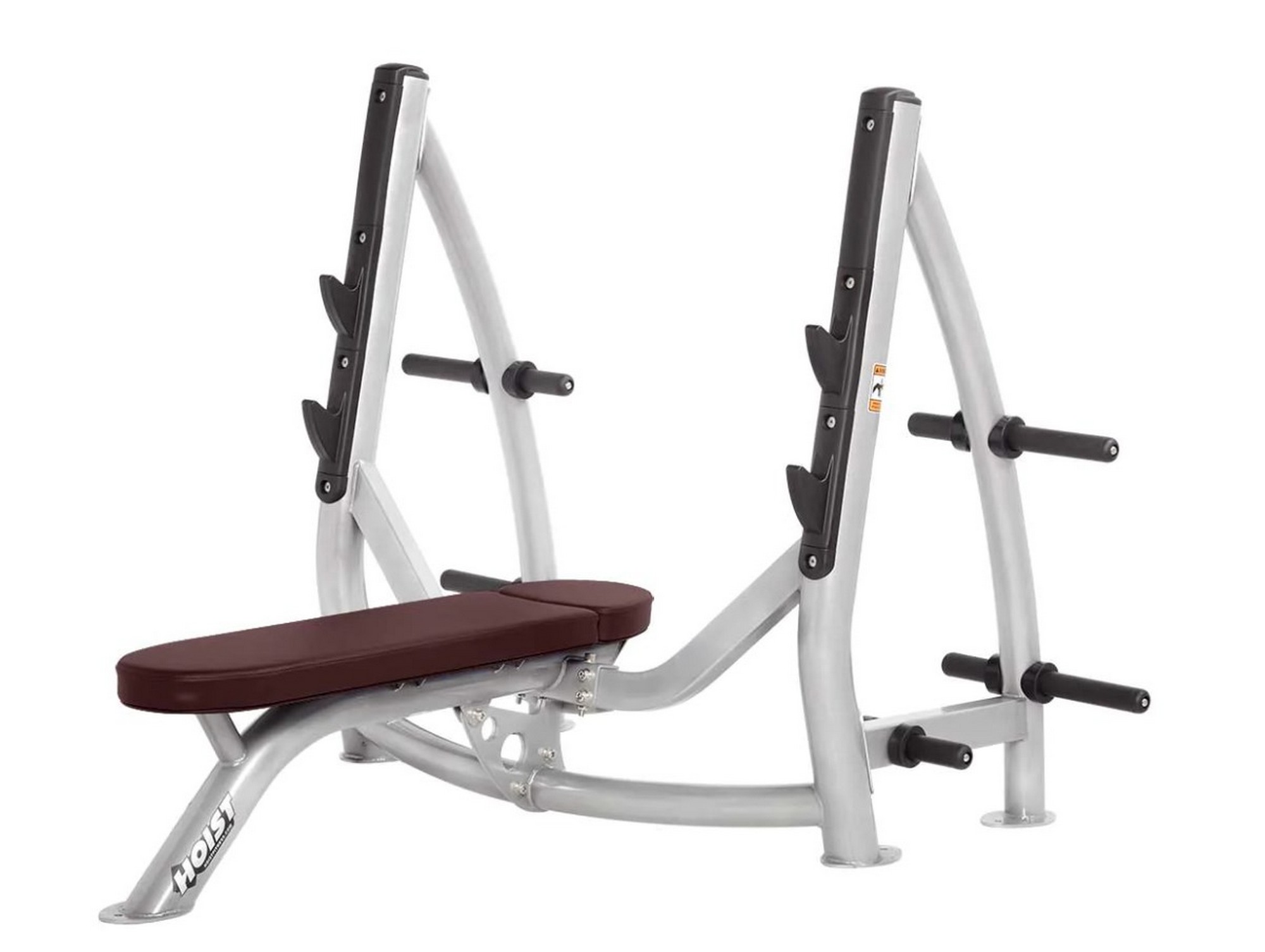 Олимпийская скамья с держателями дисков Hoist CF-3170 | Premium Fitness