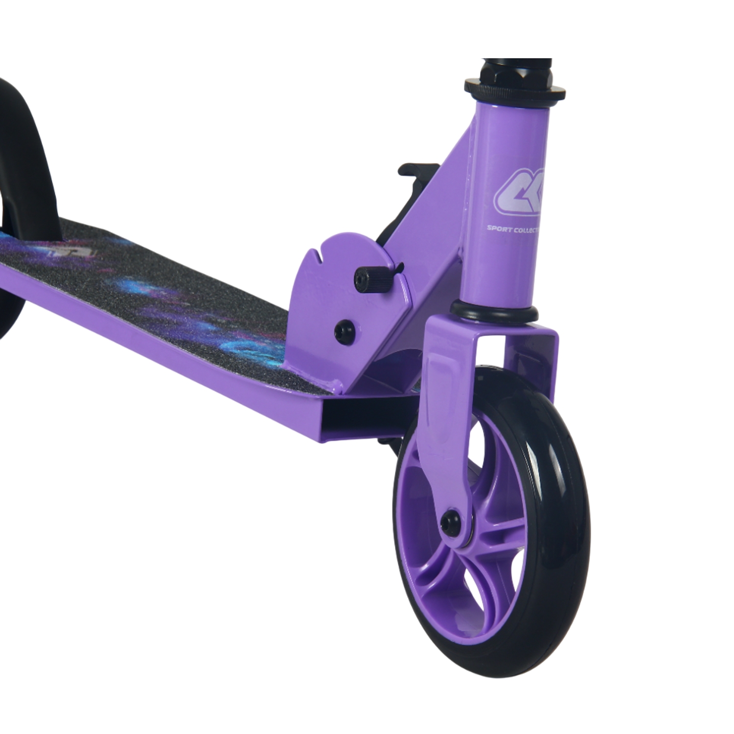Самокат 145мм Sport Collection CK-SJ145-43 violet (фонарь и наклейка в подарок)