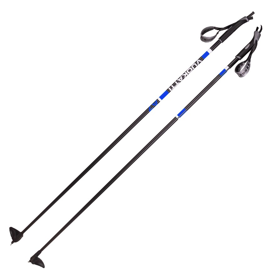 Палки 100% стекловолокно Vuokatti Black\Blue