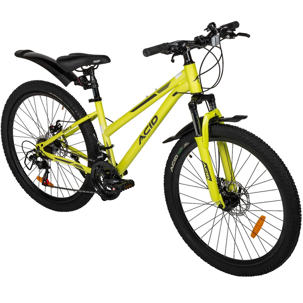 Велосипед 26" Acid Q 650 D 2026 056295 Lime\Gray Umber