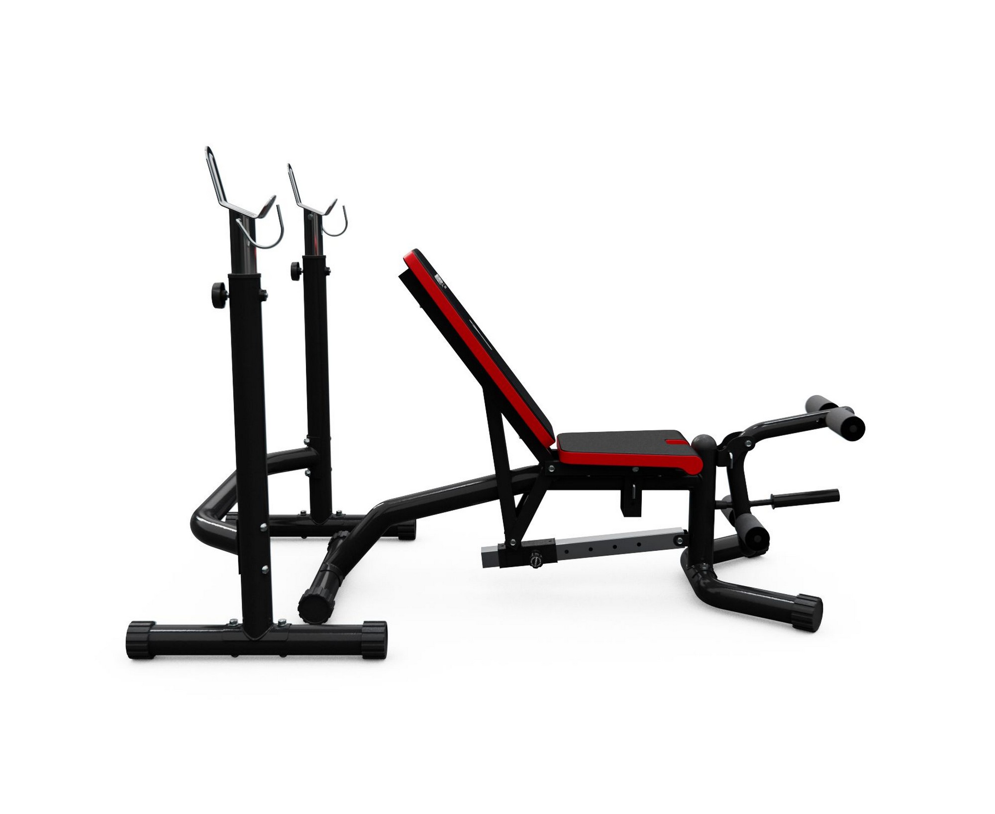 Скамья со стойками под штангу DFC Fytter BEW05R | Premium Fitness