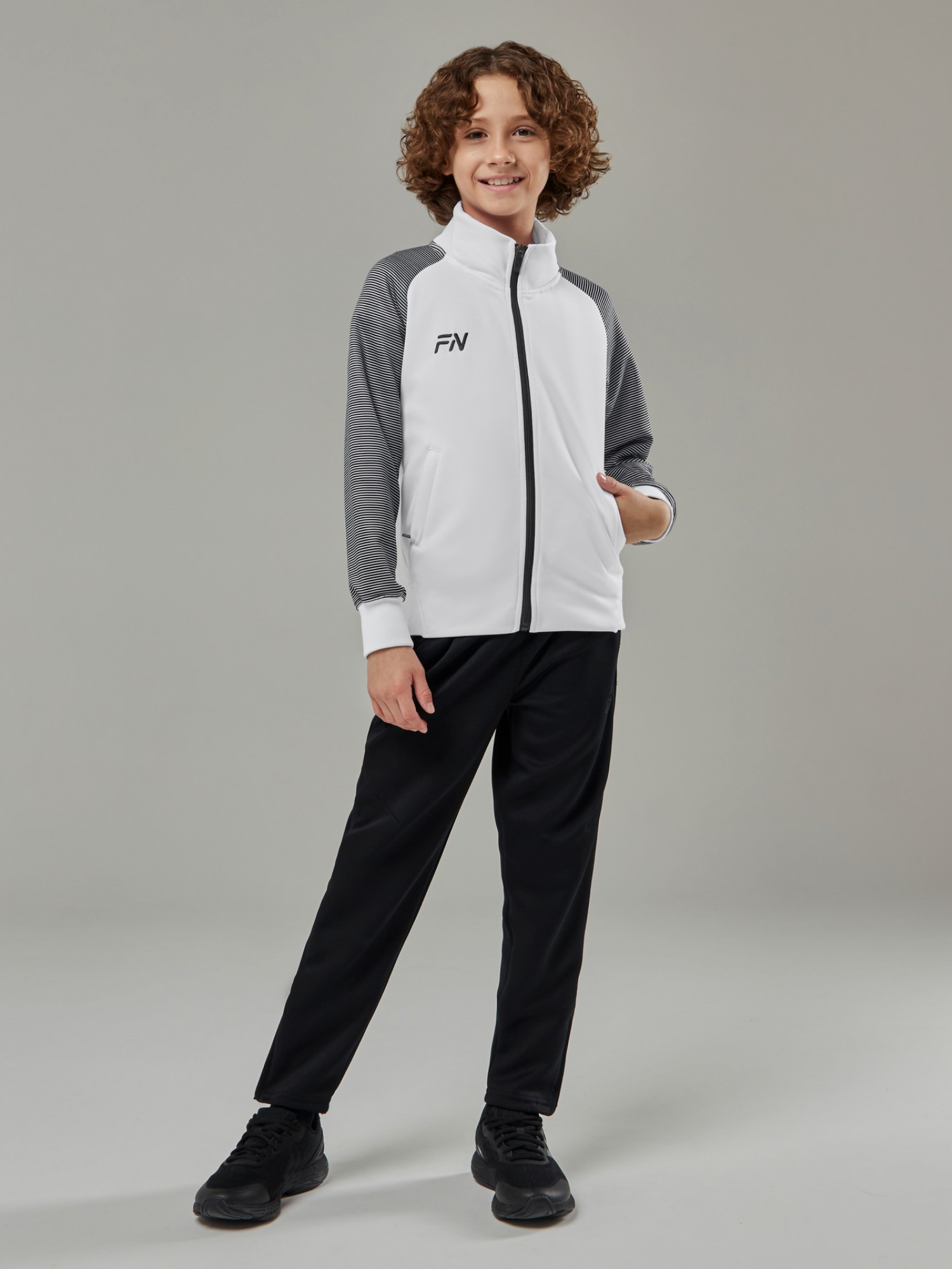 Детский спортивный костюм FN Dynamic Kid KFN4251001-103 White\Black