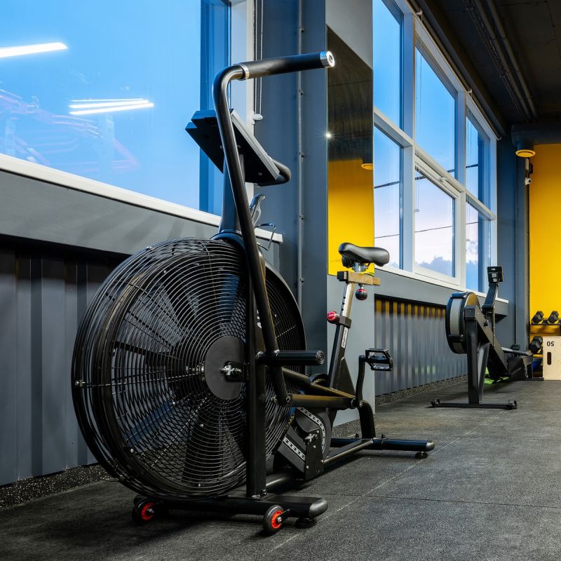 Велотренажер DHZ Airbike X-8860