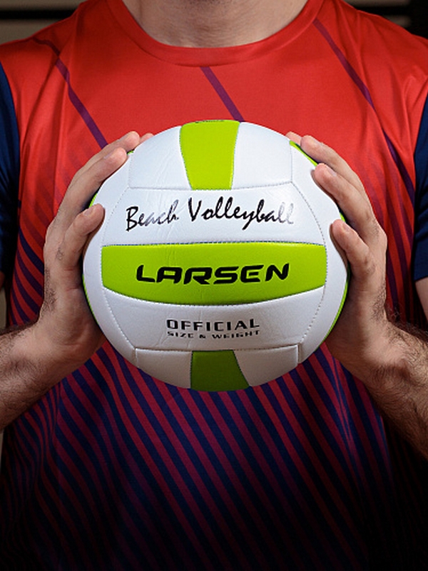 Мяч волейбольный пляжный Larsen Beach Volleyball Green р.5