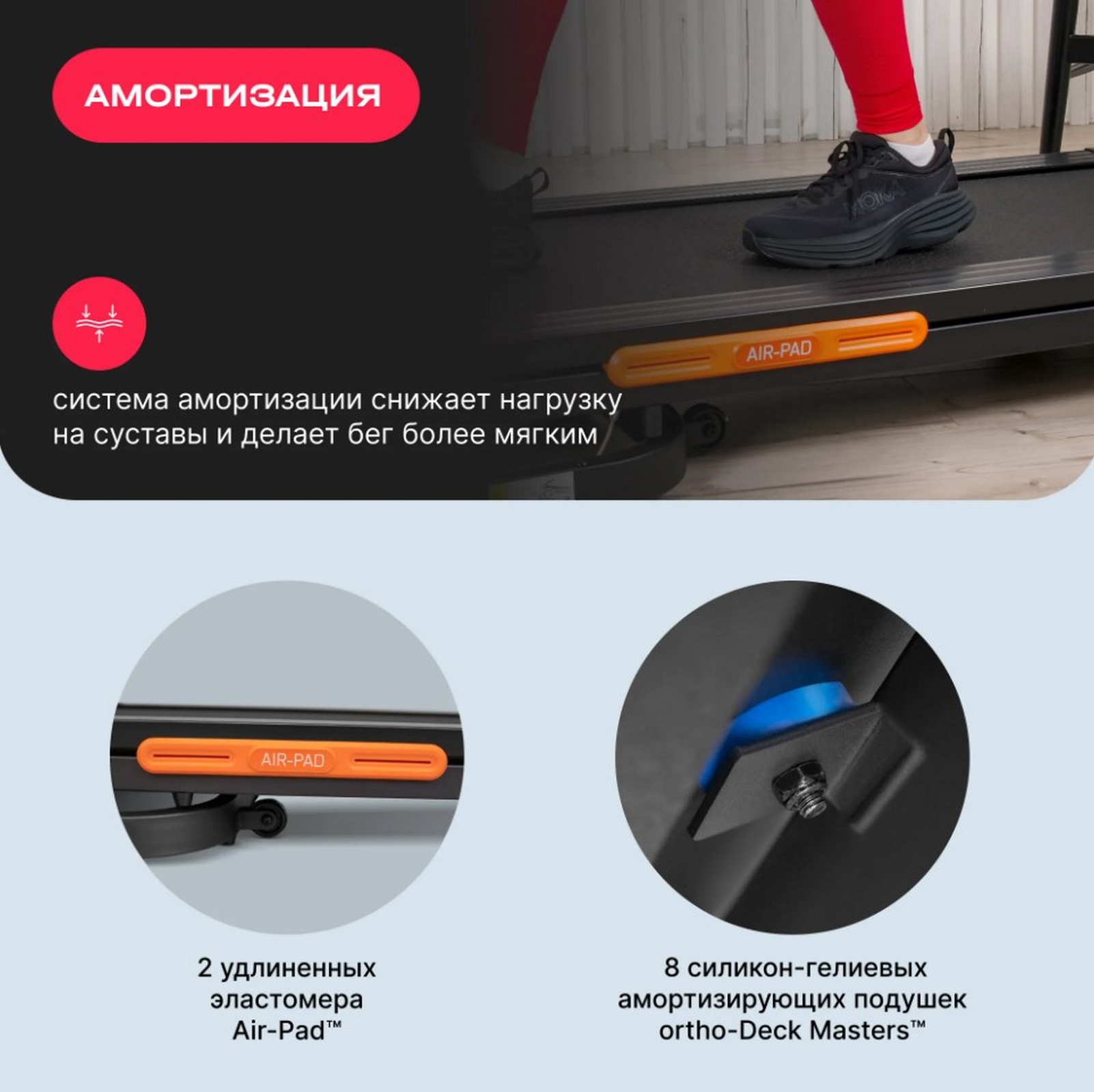 Беговая дорожка домашняя Svensson Body Labs BALANCE D
