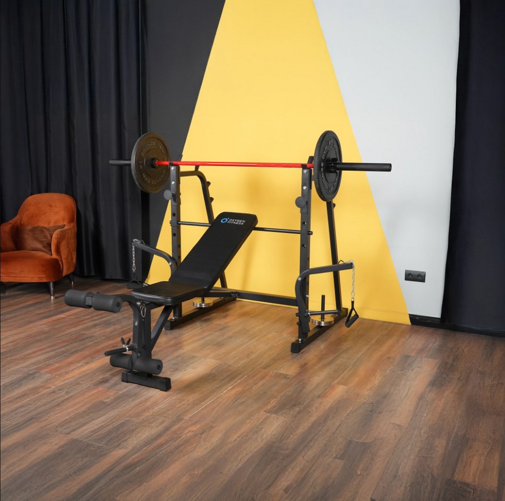 Силовая скамья домашняя Oxygen Fitness ARIZON | Premium Fitness