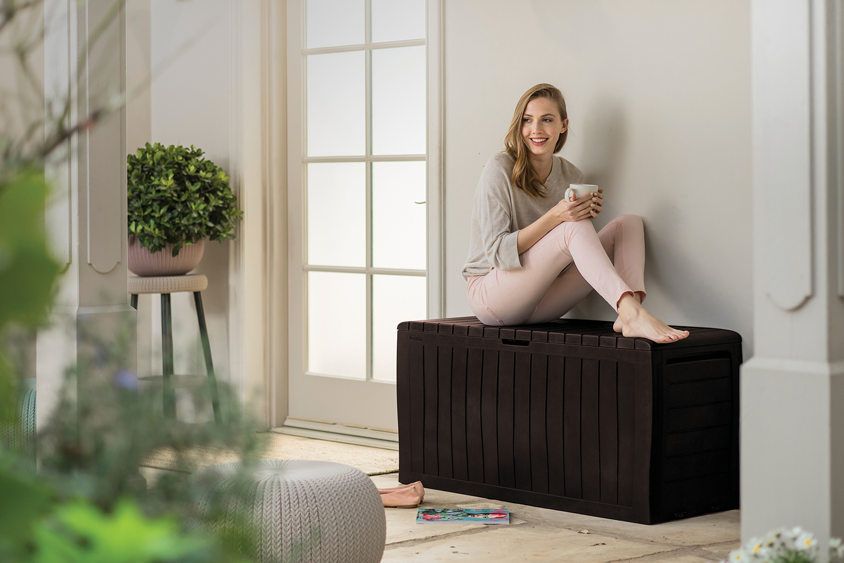 Сундук коллекционный, коричневый MARVEL PLUS STORAGE BOX 270L