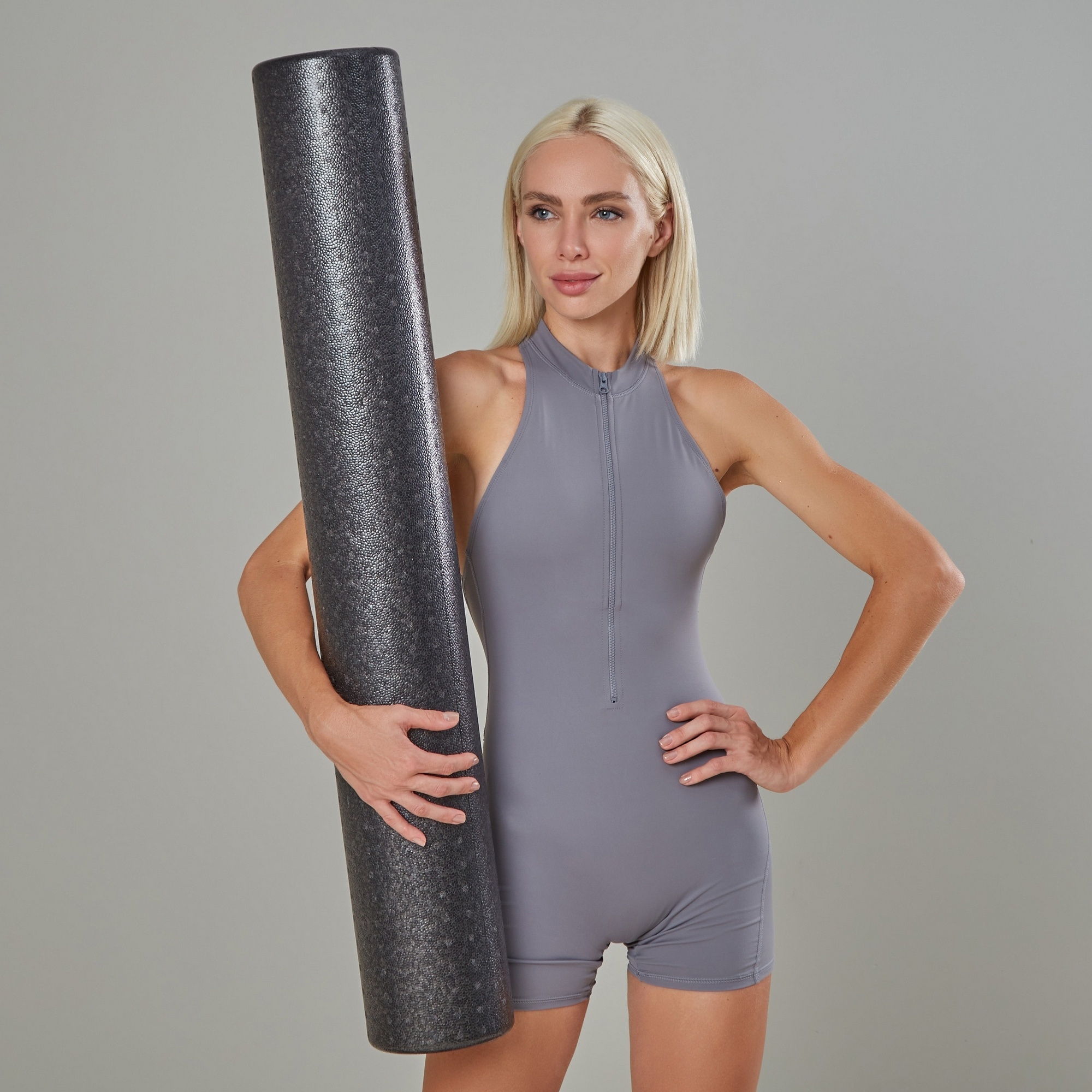 Удлиненный ролик 100см SISSEL Pilates Intense Roller 310.016 черный