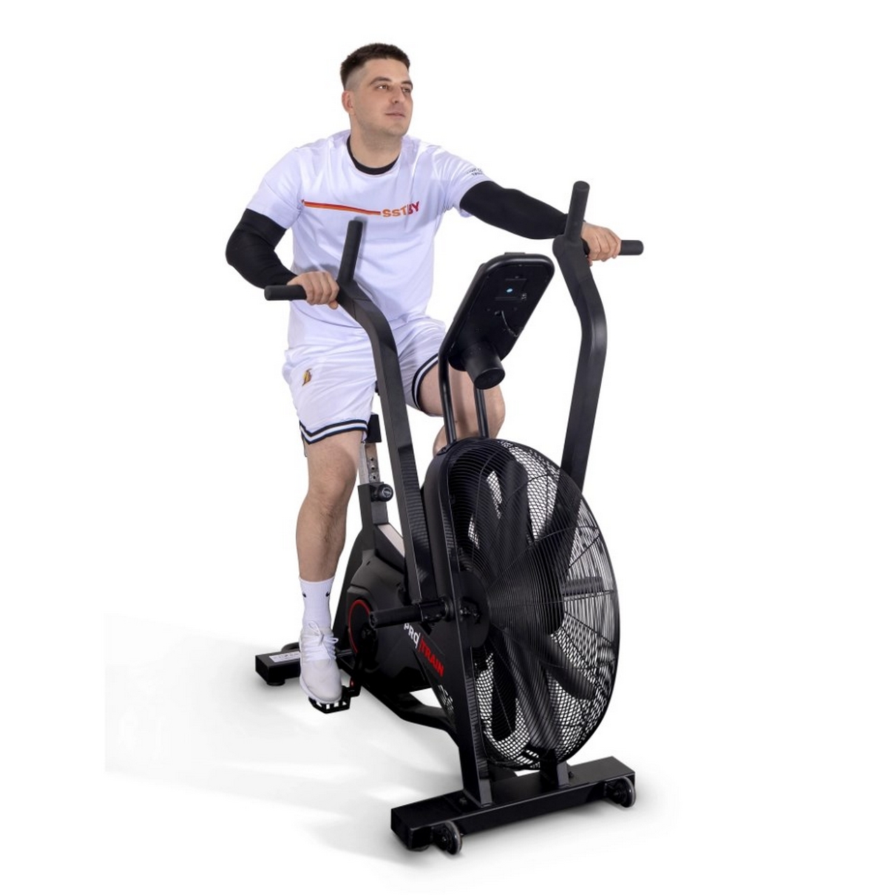 Велотренажер, air bike Protrain ProBike-005