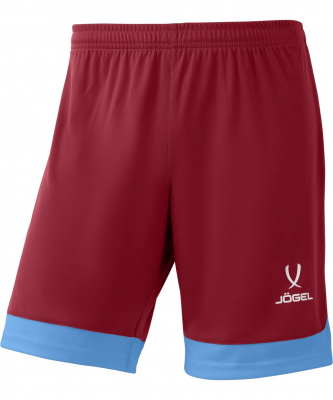 Шорты игровые Jogel DIVISION PerFormDRY Union Shorts, гранатовый-голубой-белый