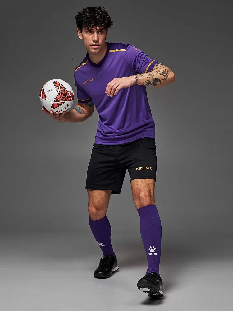 Футбольная форма Kelme Football Suit 8351ZB1158-510 Violet\Black