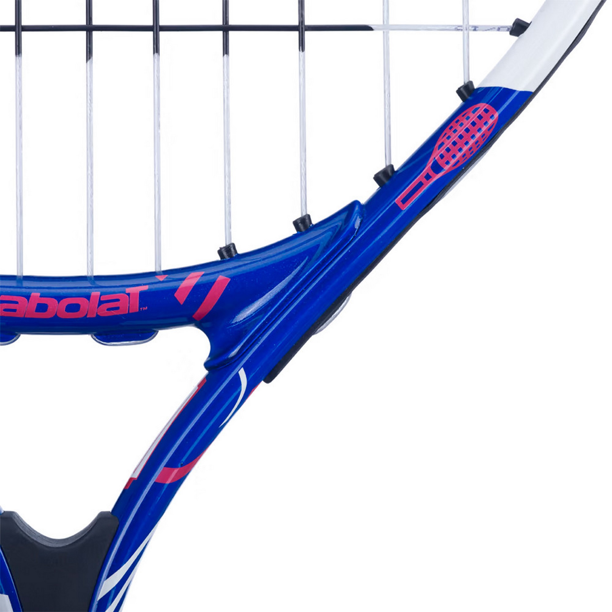 Ракетка для большого тенниса детская Babolat B`FLY 21 Gr000 140485 фиолетово-розовый