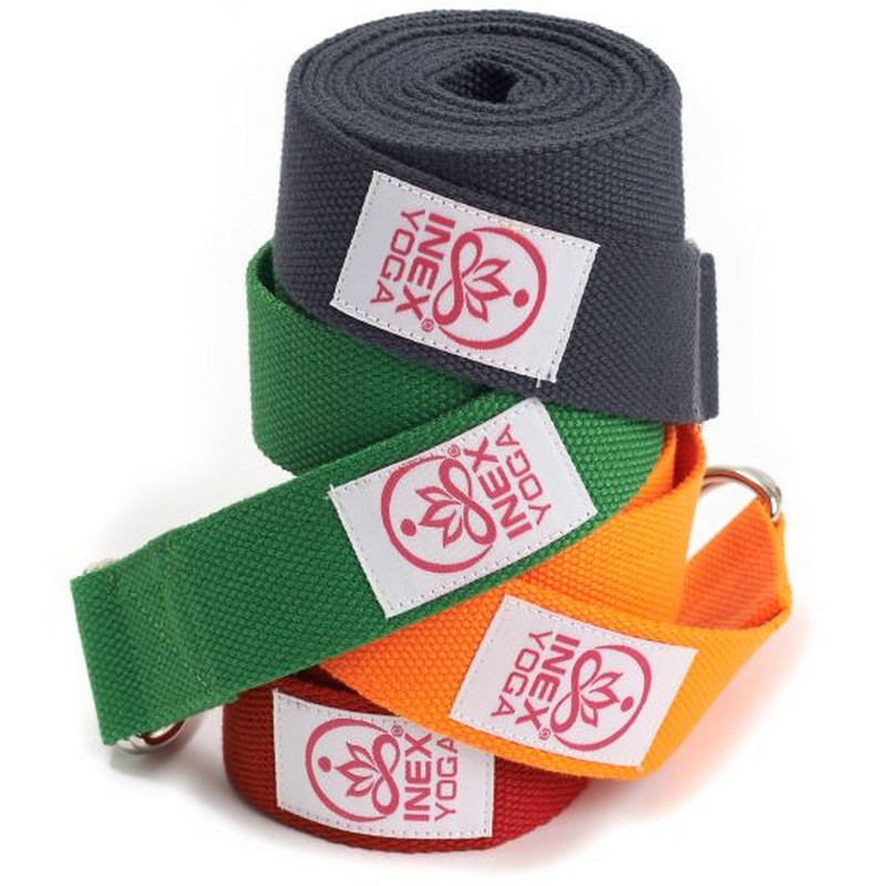 Ремень для йоги Inex Stretch Strap HG\YSTRAP-RD\24-RD-00 красный