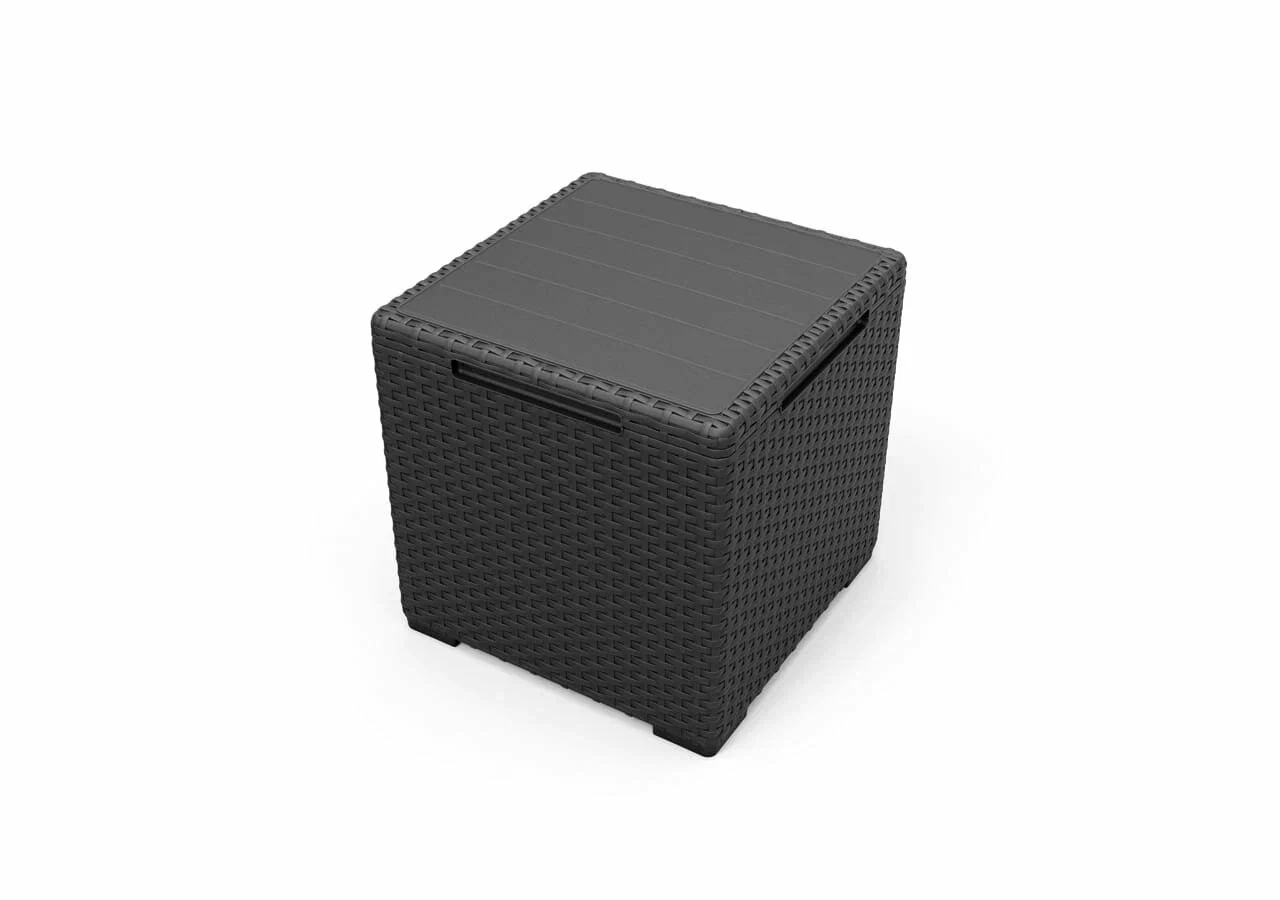 Комплект из двух шезлонгов Джайпур (Jaipur) и стол Виго (Vigo storage box) графит