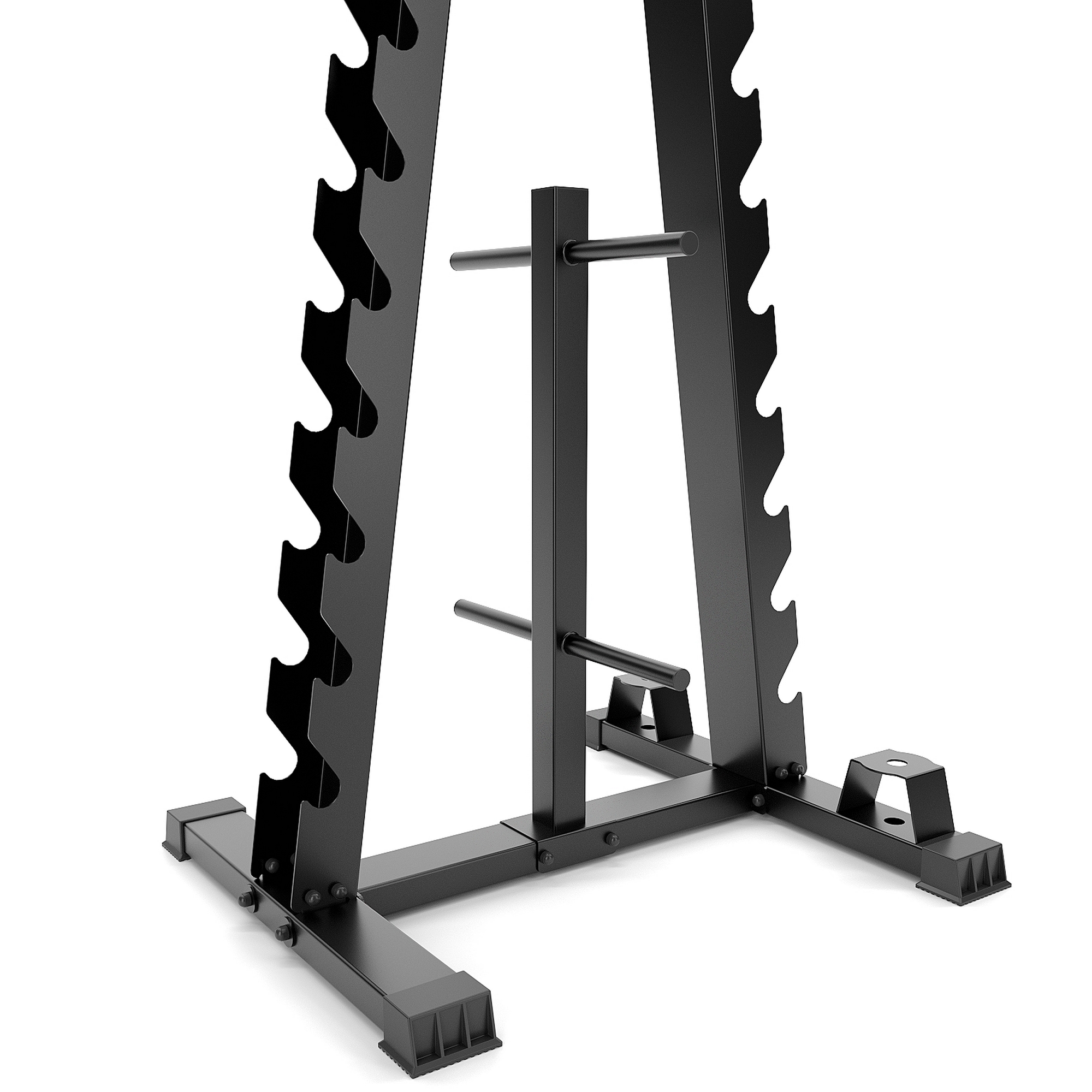 Стойка для хранения гантелей, дисков и грифов Domsen Ds49 d25мм | Premium Fitness