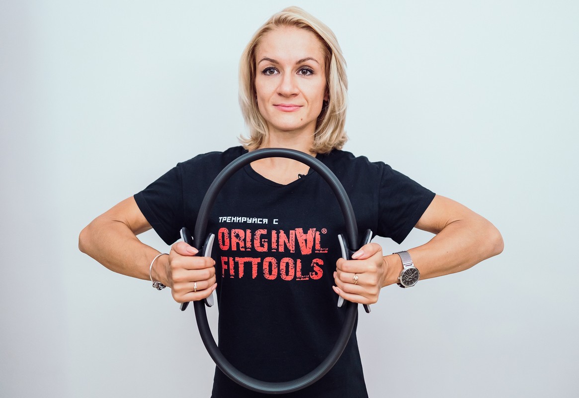 Кольцо для пилатес Original Fit.Tools изотоническое FT-PILATES-RING