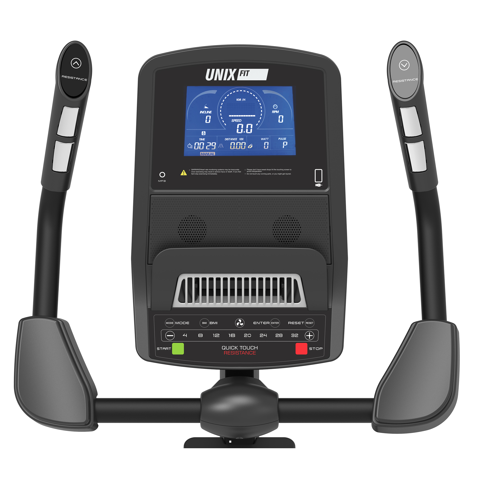 Велотренажер UnixFit Fit B-1250 PRO (7" LCD)