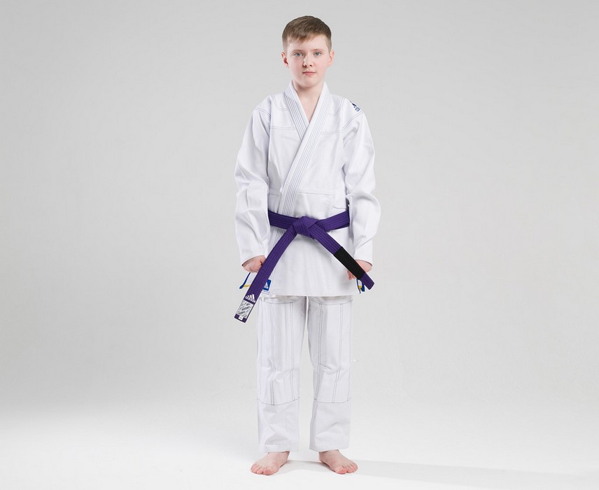 Кимоно для джиу-джитсу Adidas Challenge 2.0 белое JJ350