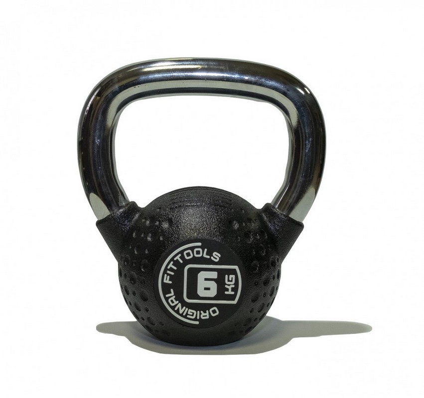 Набор полиуретановых гирь Original Fit.Tools 10 штук от 4 до 32 кг FT-KB-CPU-SET