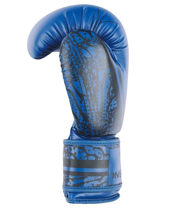 Перчатки боксерские 12 oz Insane ODIN, ПУ, синий