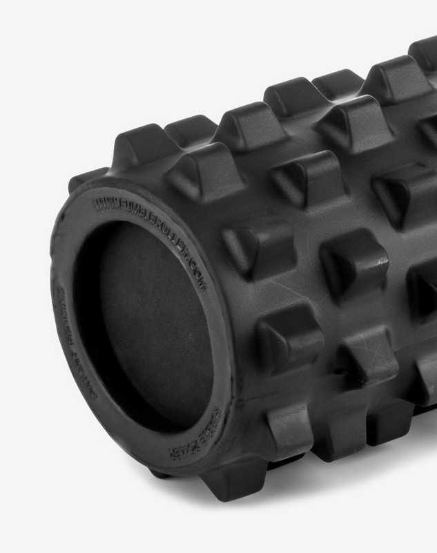 Массажный ролл RumbleRoller RRMX227 56 см, жесткий, черный