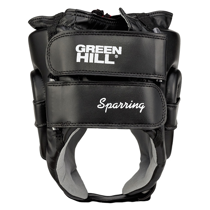 Боксерский шлем Green Hill Sparring HGS-9409, черный