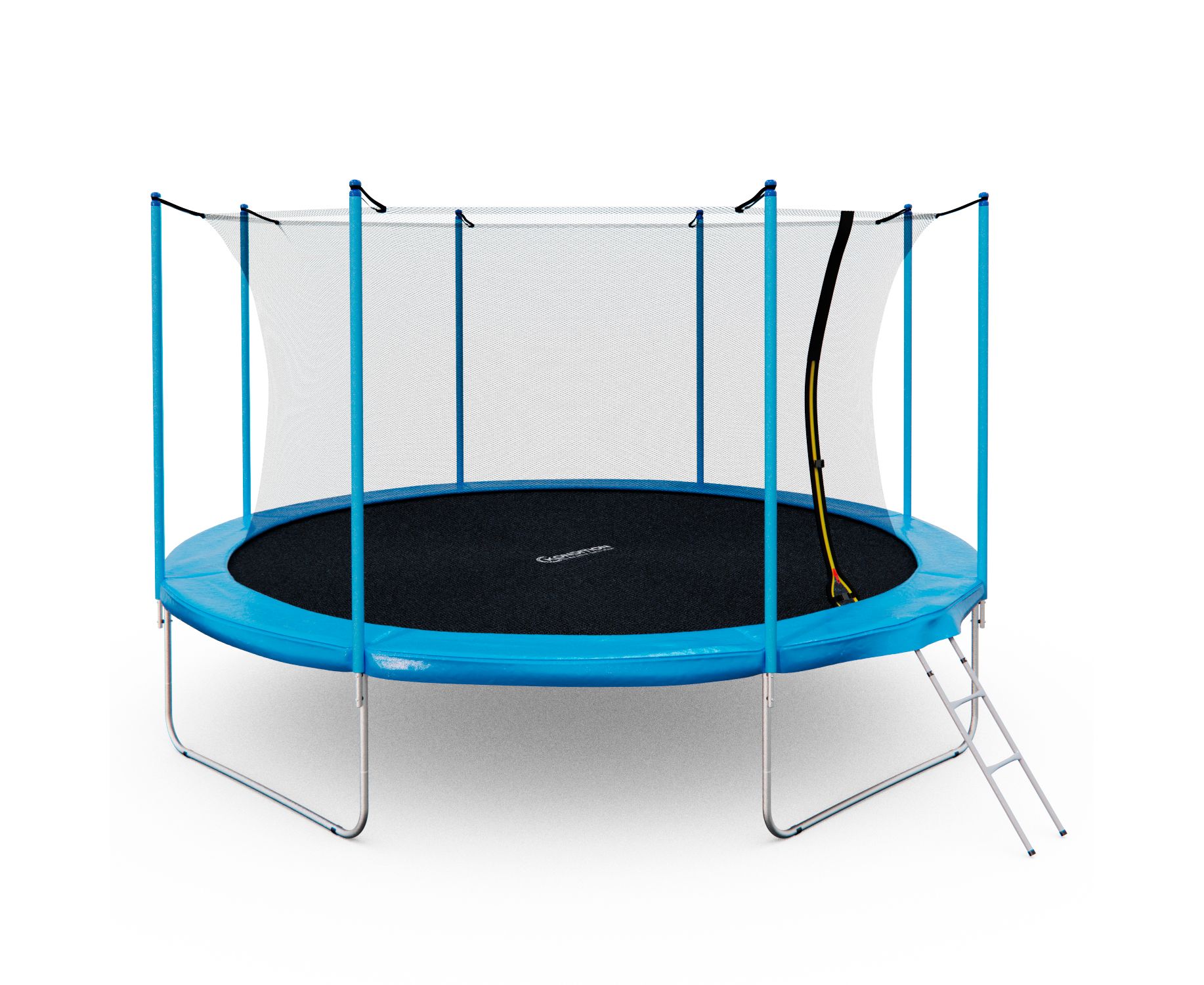 Батут каркасный с сеткой DFC Kondition 14 ft / с лестницей GB10201-14FT-INNER NET