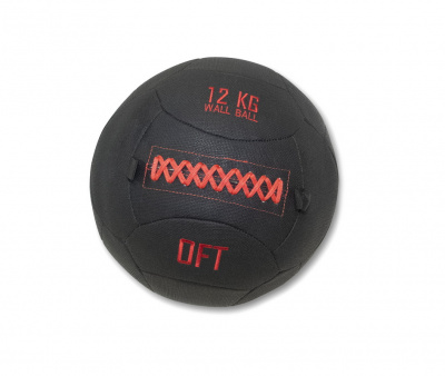 Тренировочный мяч Wall Ball Deluxe 12 кг Original Fit.Tools FT-DWB-12