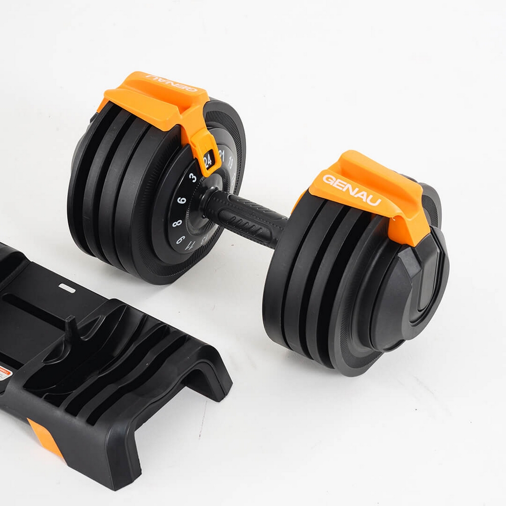 Регулируемая гантель 24 кг GENAU Best Dumbbell